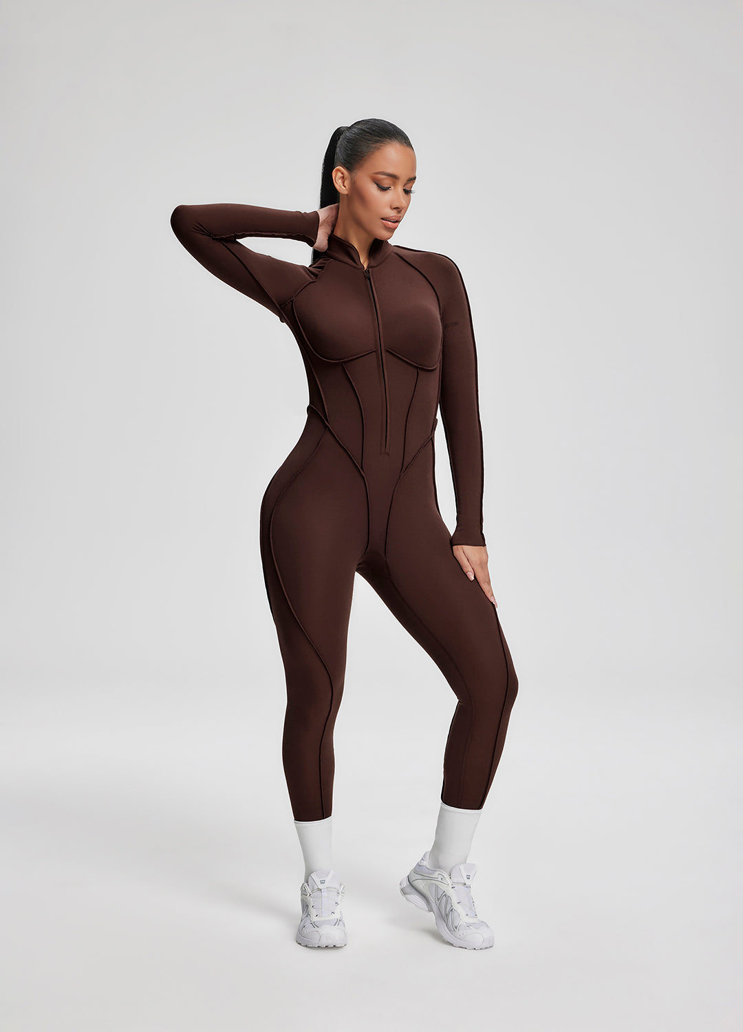 Everyday Cotton Closed-Back Catsuit - Image 6