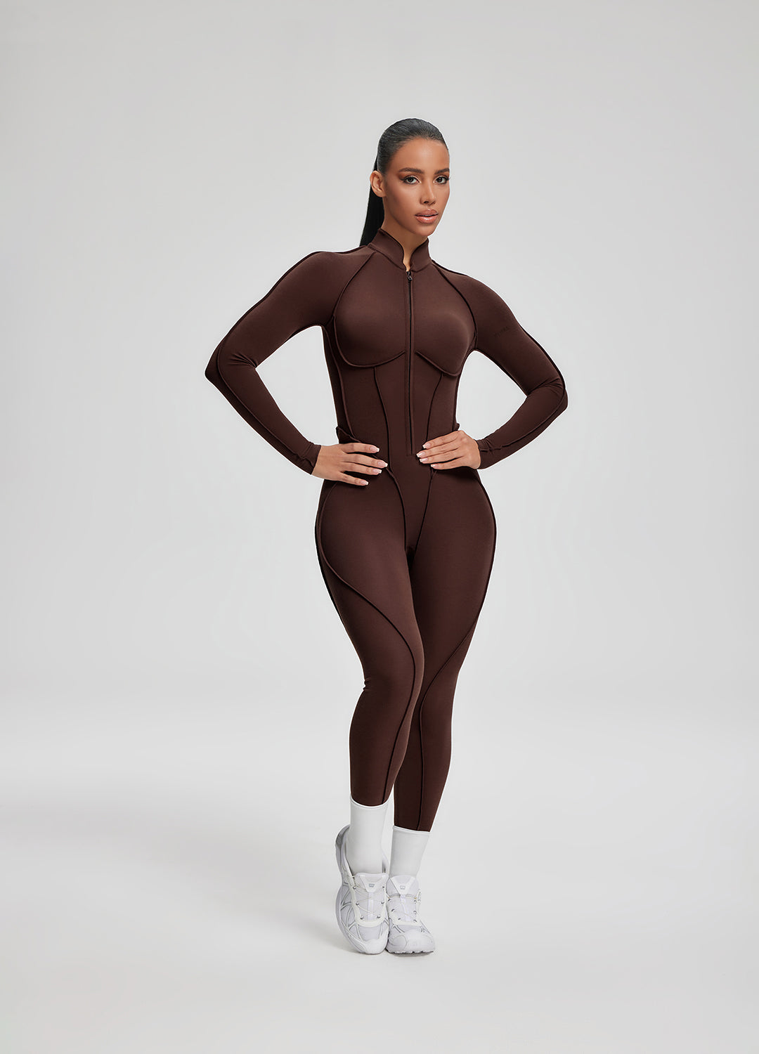 Everyday Cotton Closed-Back Catsuit - Image 5