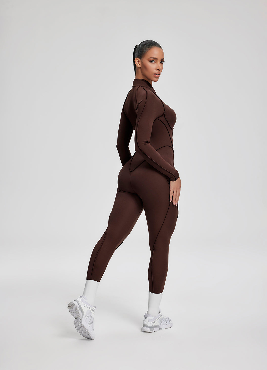 Everyday Cotton Closed-Back Catsuit - Image 3