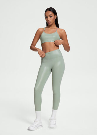 Faux Leather ⅞ Leggings
