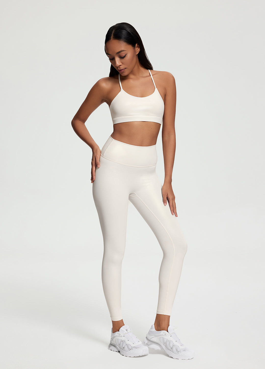 Faux Leather ⅞ Leggings - Image 5