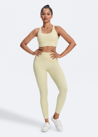 Straps and Support Bra & Pilates High-Rise Leggings Set
