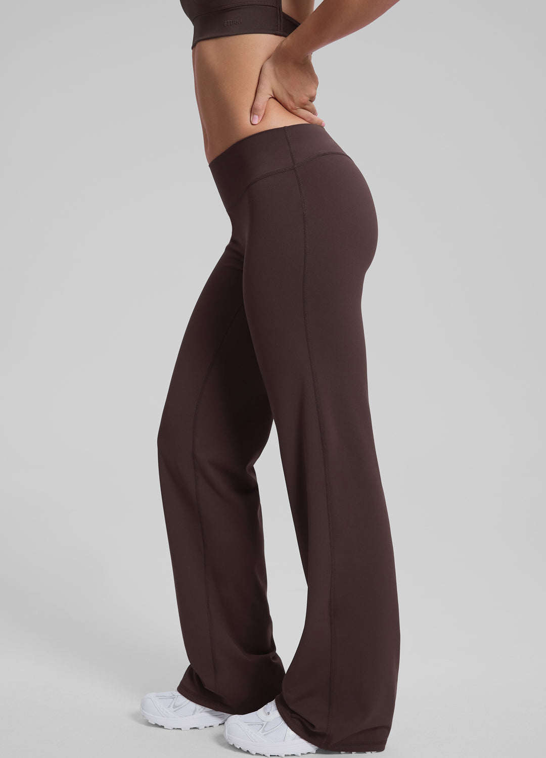 Straight Leg Flowy Stretchy Soft Sweat-Wicking Bottoms - Image 2