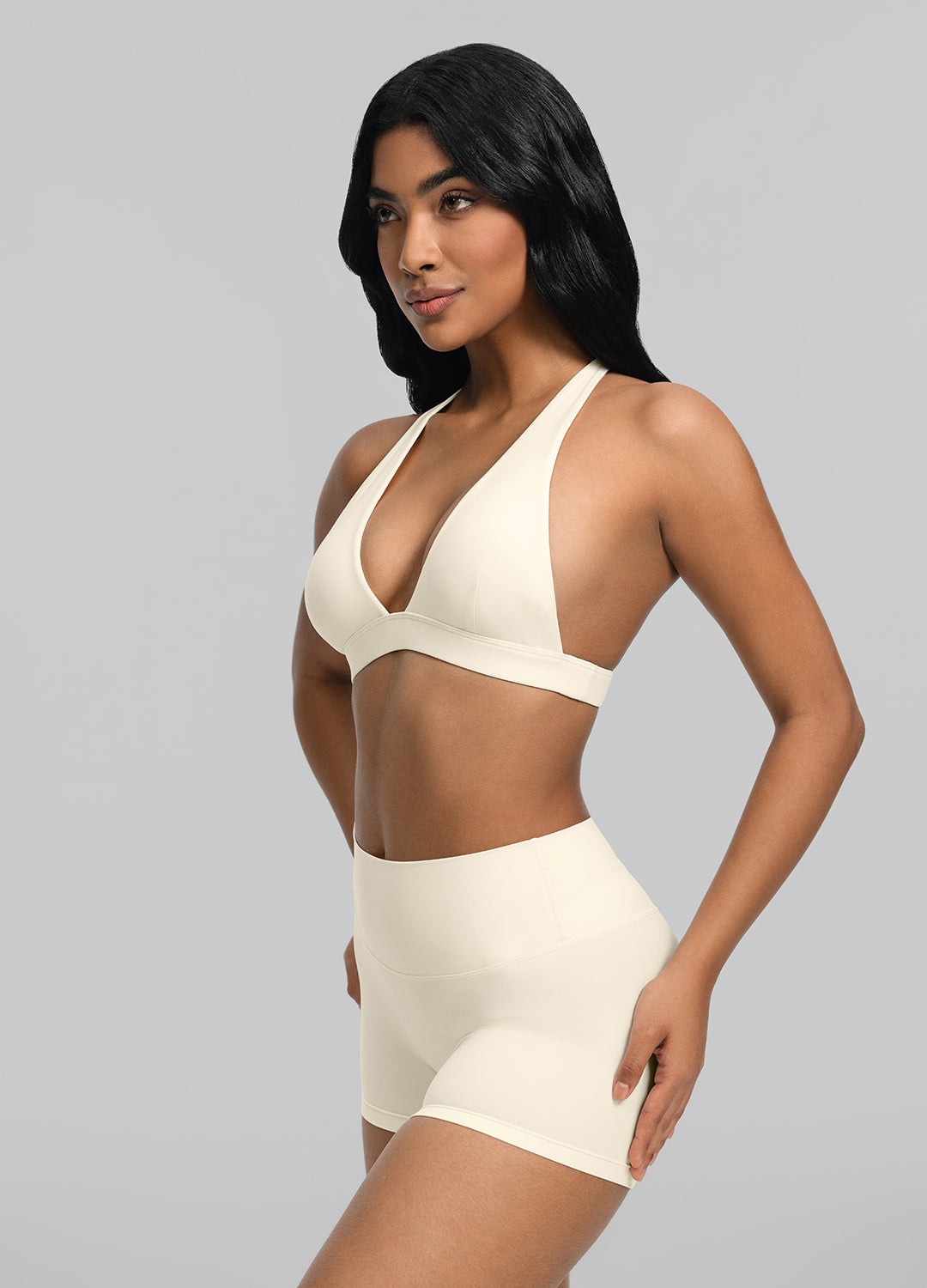 Plunge Neck Bra Top - Image 3