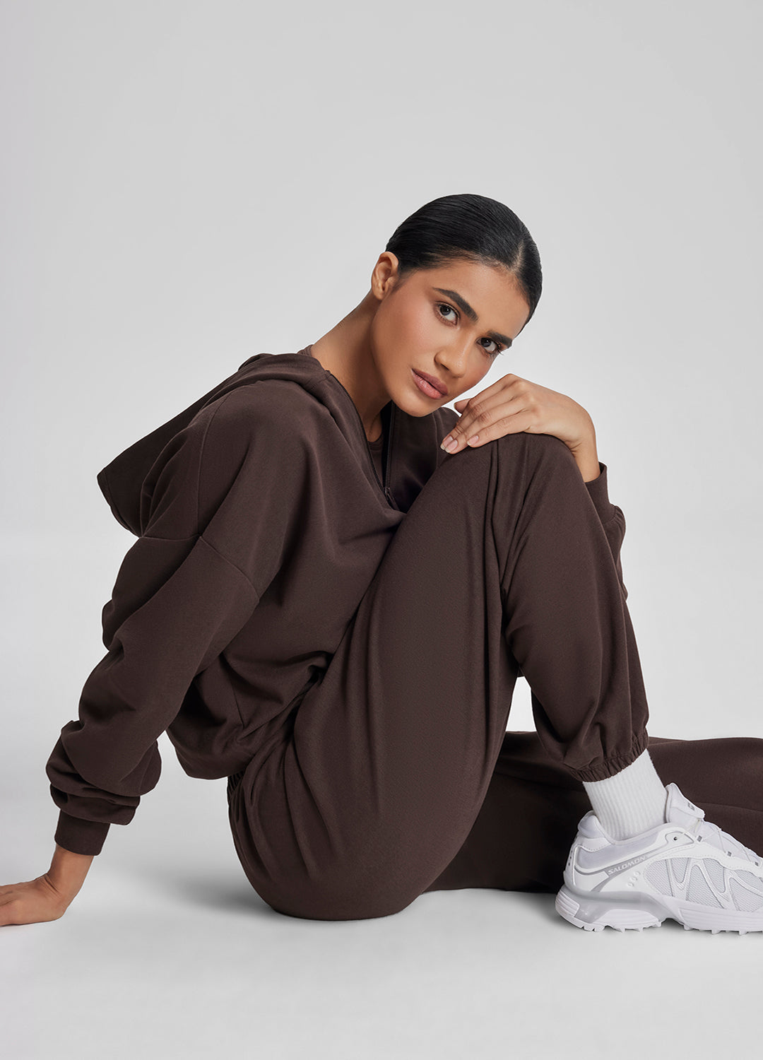 Slouchy Roomy Stretchy Waistband Cozy Joggers - Image 5