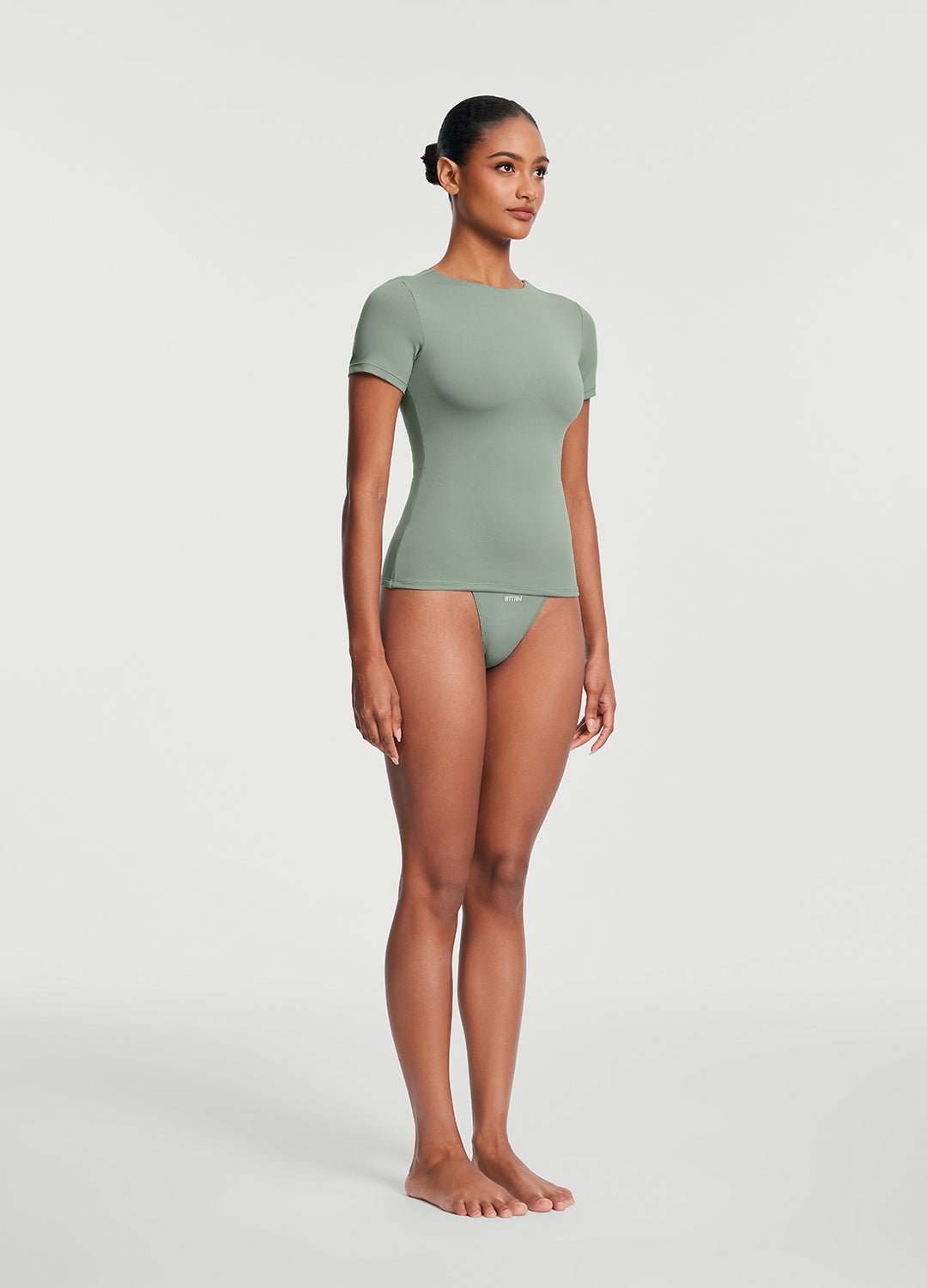 Short Sleeve Crew Neck Top - Image 5