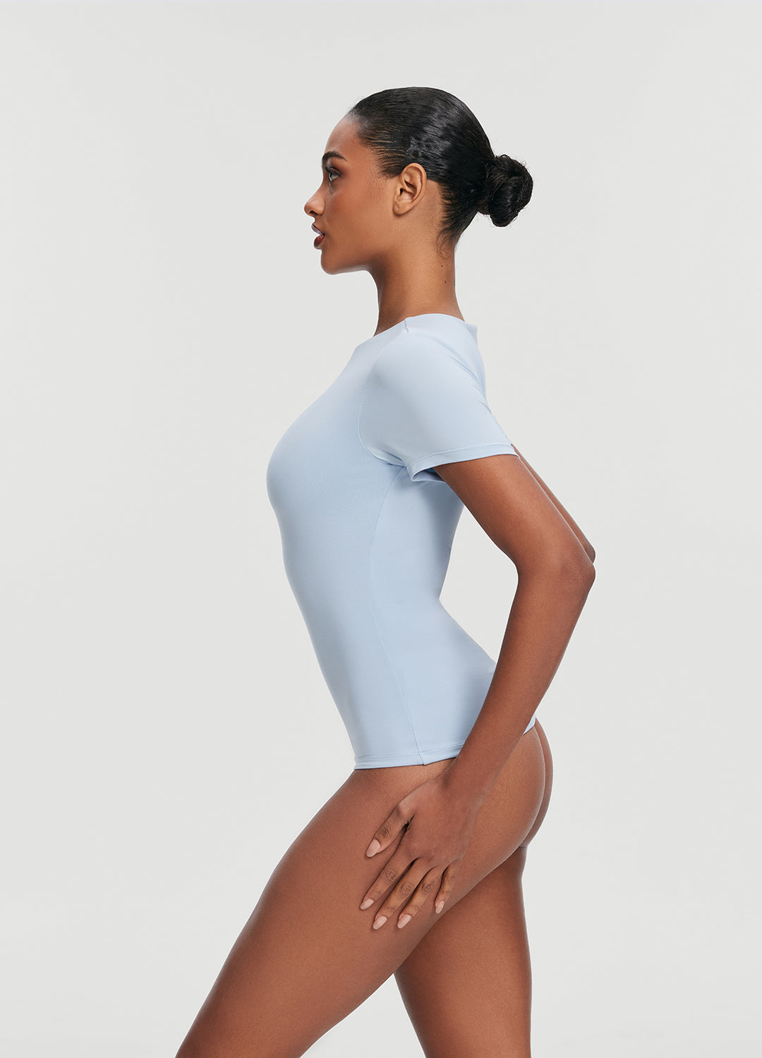 Short Sleeve Crew Neck Top - Image 3