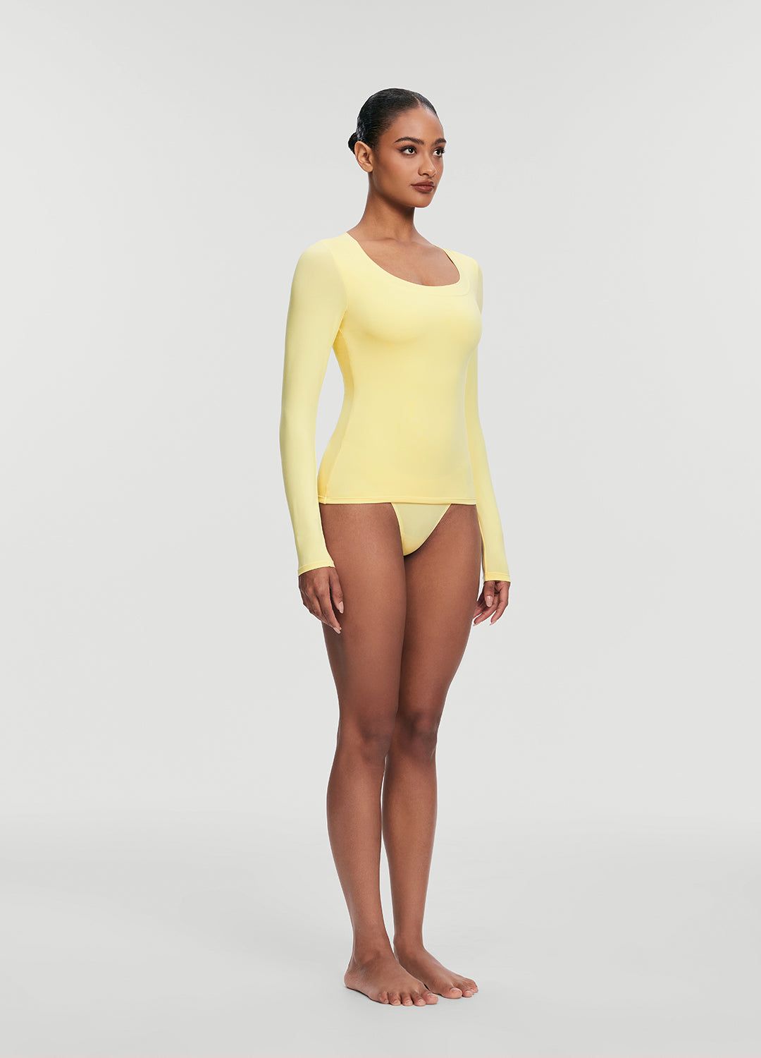 Scoop Neck Long Sleeve Top - Image 5