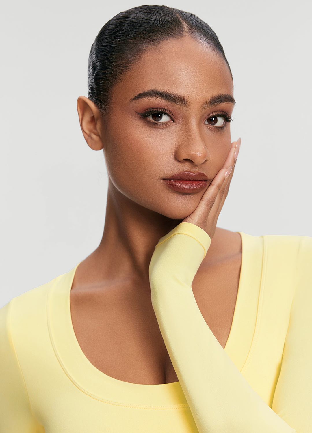 Scoop Neck Long Sleeve Top - Image 4