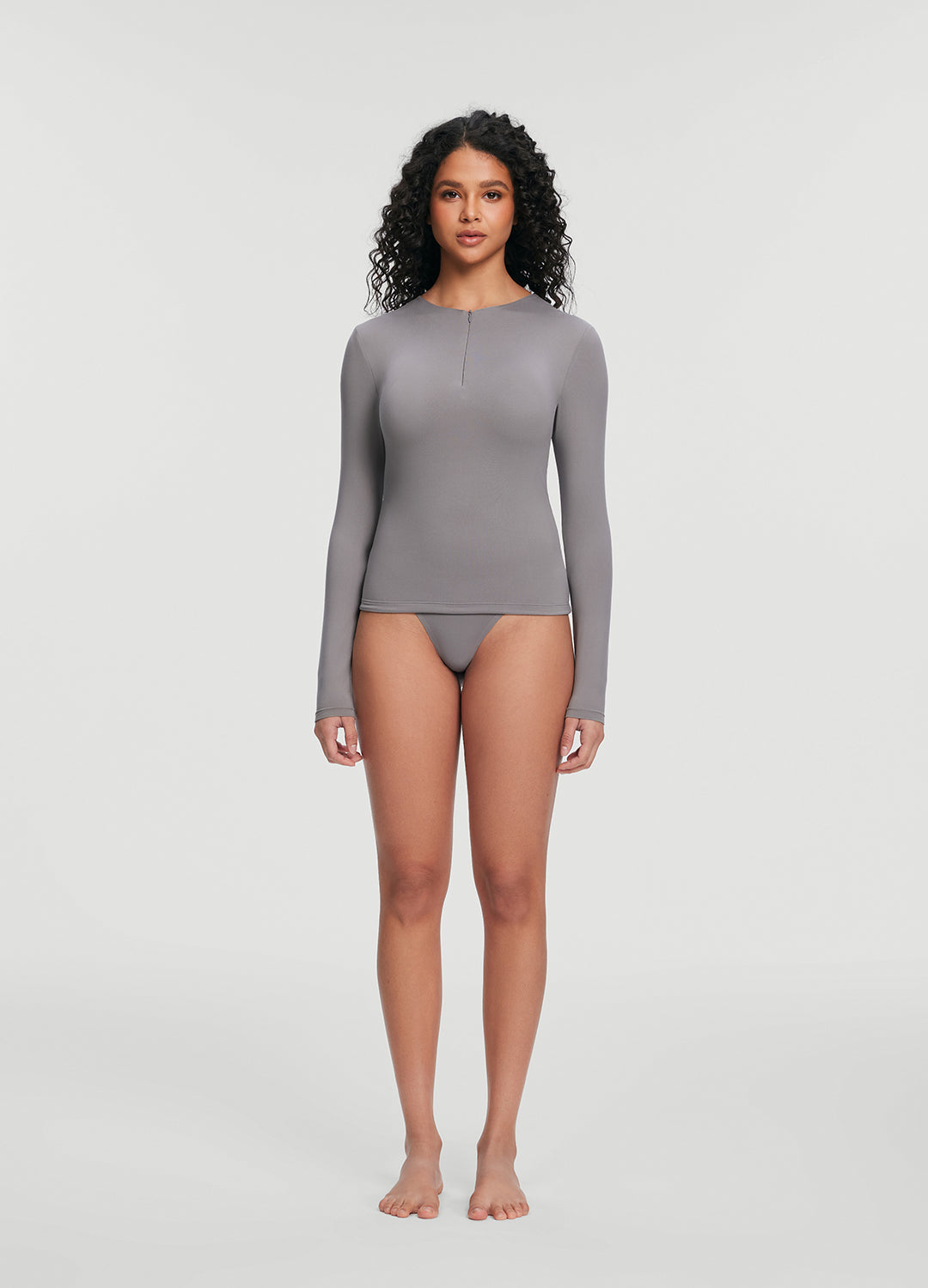 Quarter Zip Long Sleeve Top - Image 5