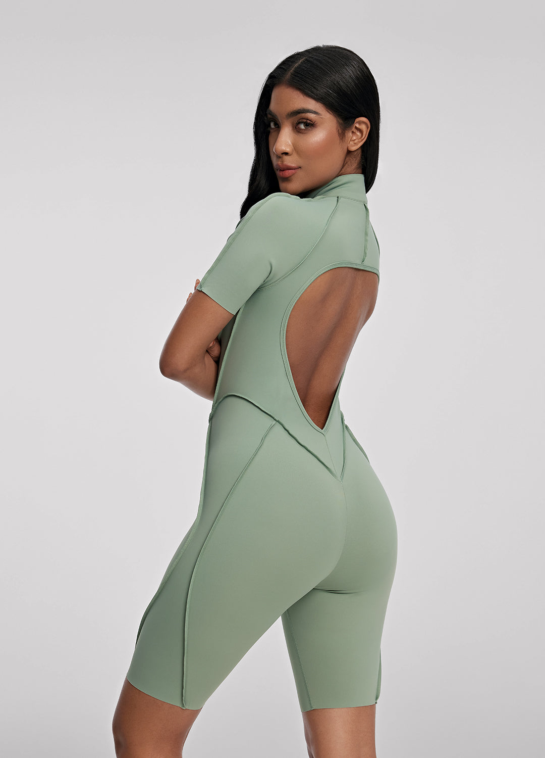 Sleek Shorts Catsuit - Image 3