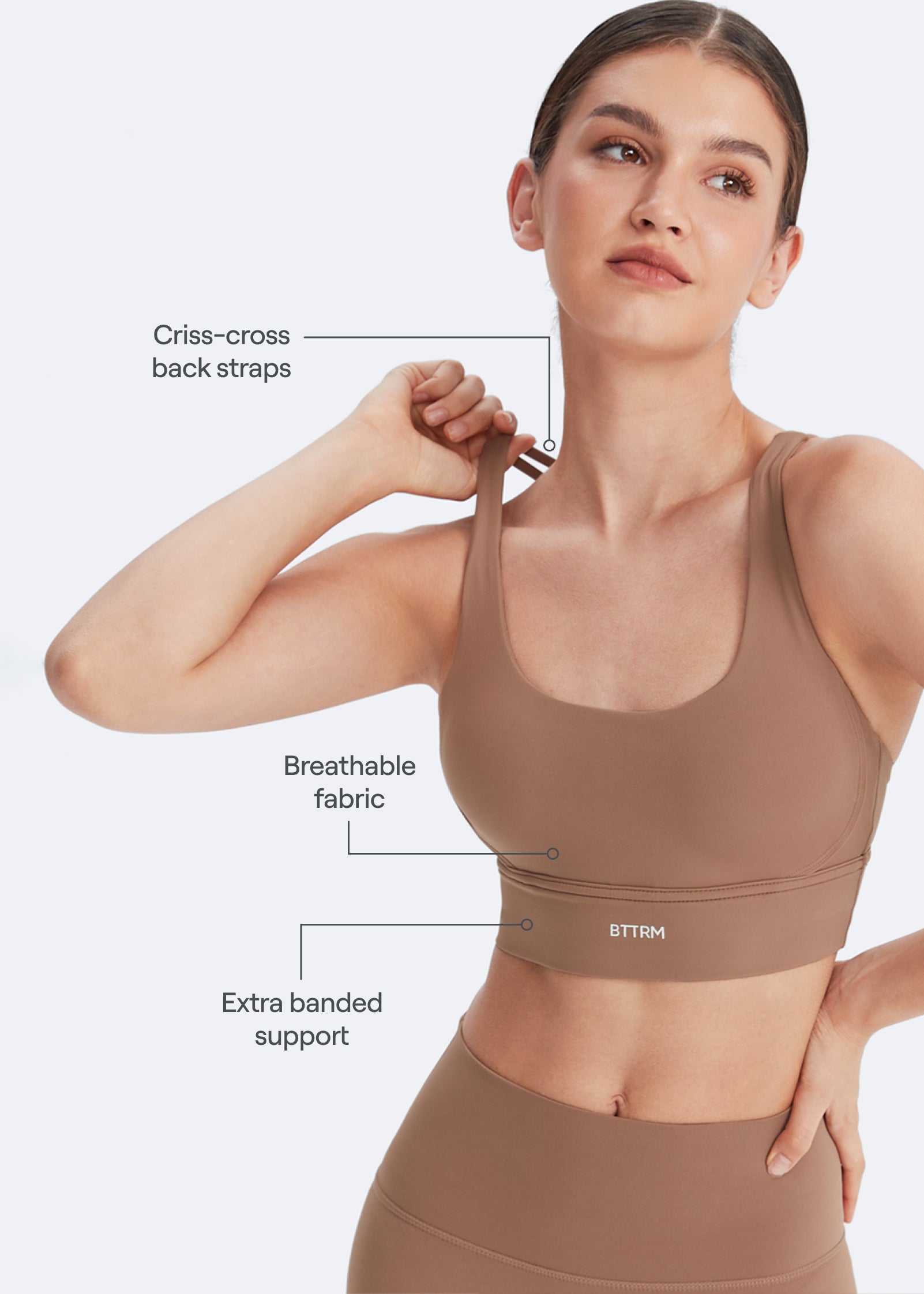 Strappy Sports Bra - Image 3