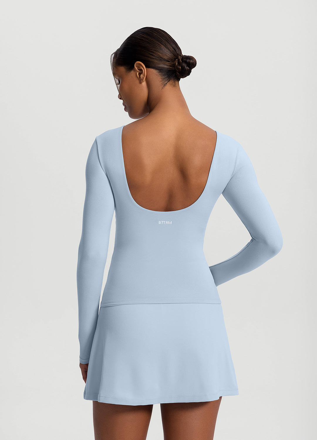 Open-Back Long Sleeve Top - Image 3