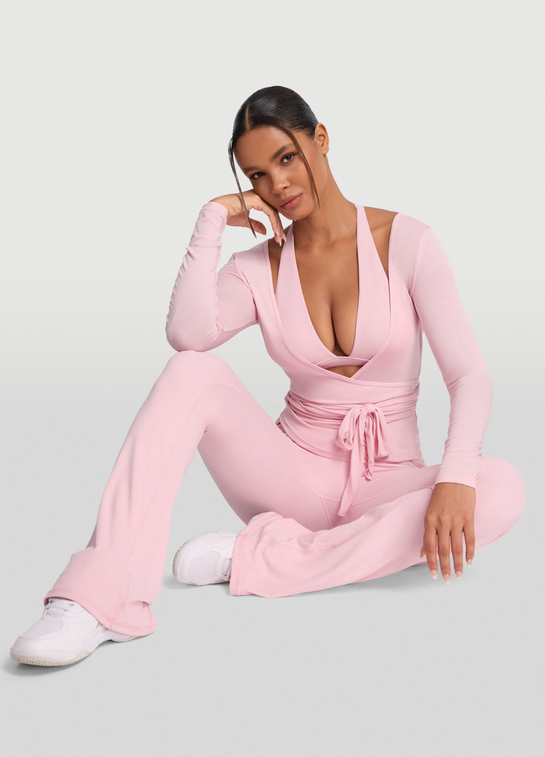 Seamless Pilates Wrap Top - Image 5