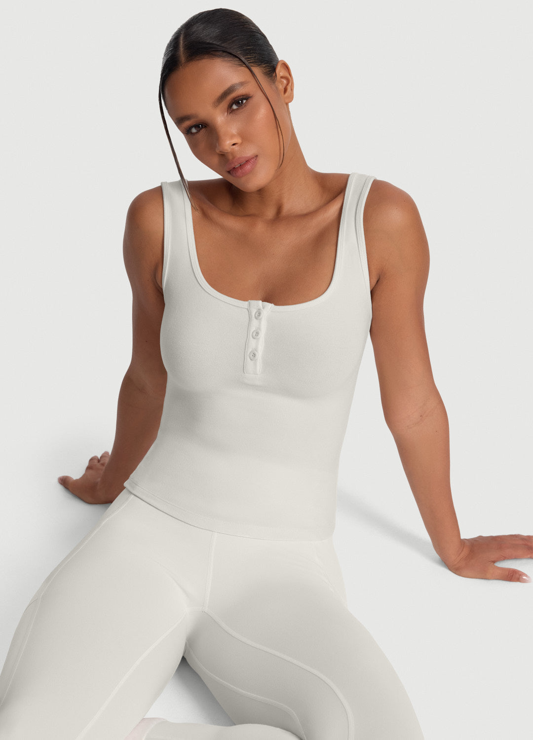 Button Front Tank Top - Image 6