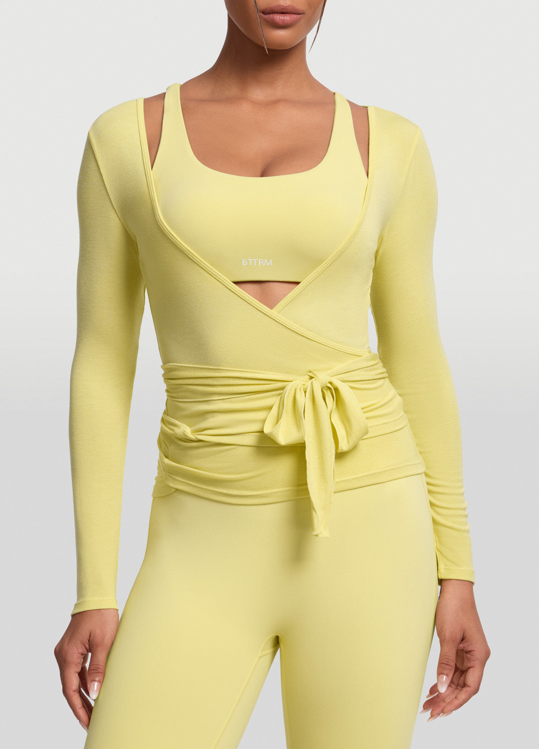 Seamless Pilates Wrap Top - Image 4