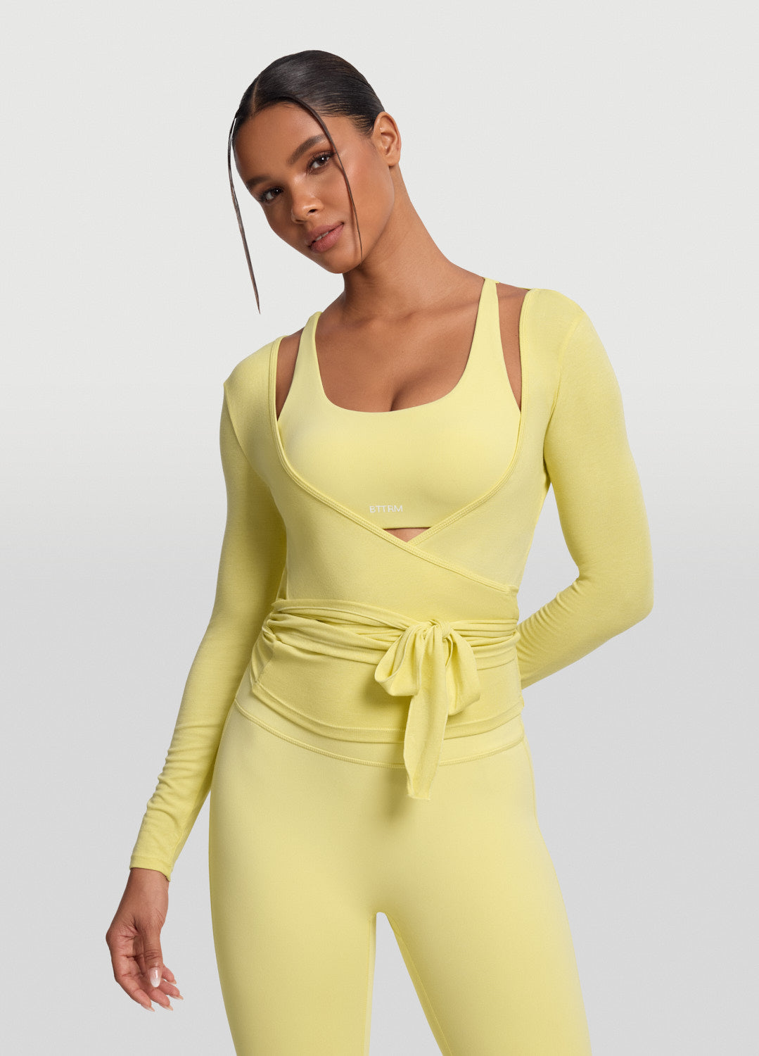 Seamless Pilates Wrap Top - Image 5