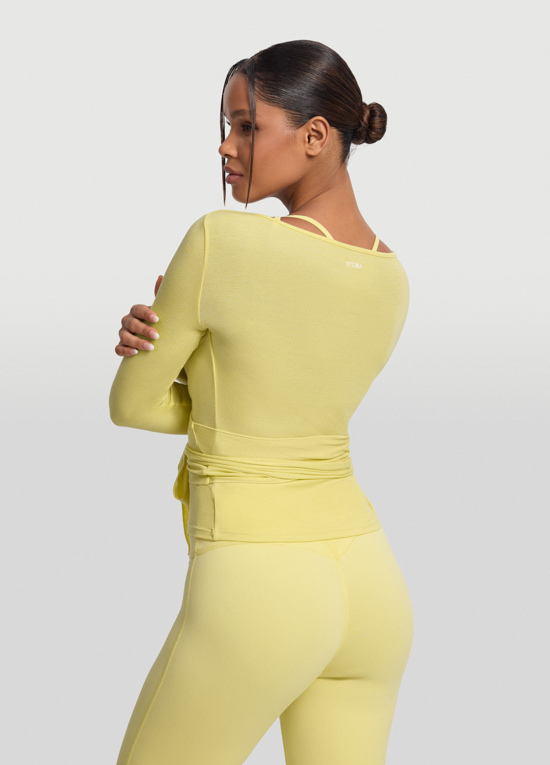 Seamless Pilates Wrap Top - Image 3
