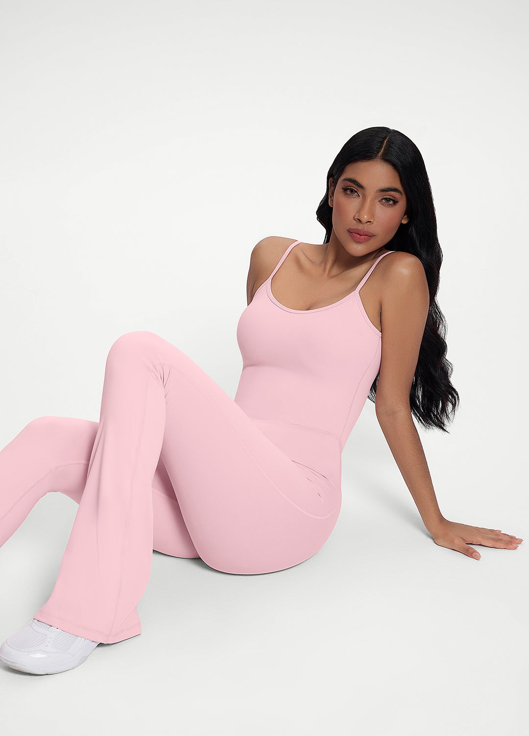 Flared Scrunch Jumpsuit - Image 5