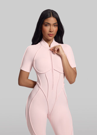 Short Sleeve Full-Length Catsuit
