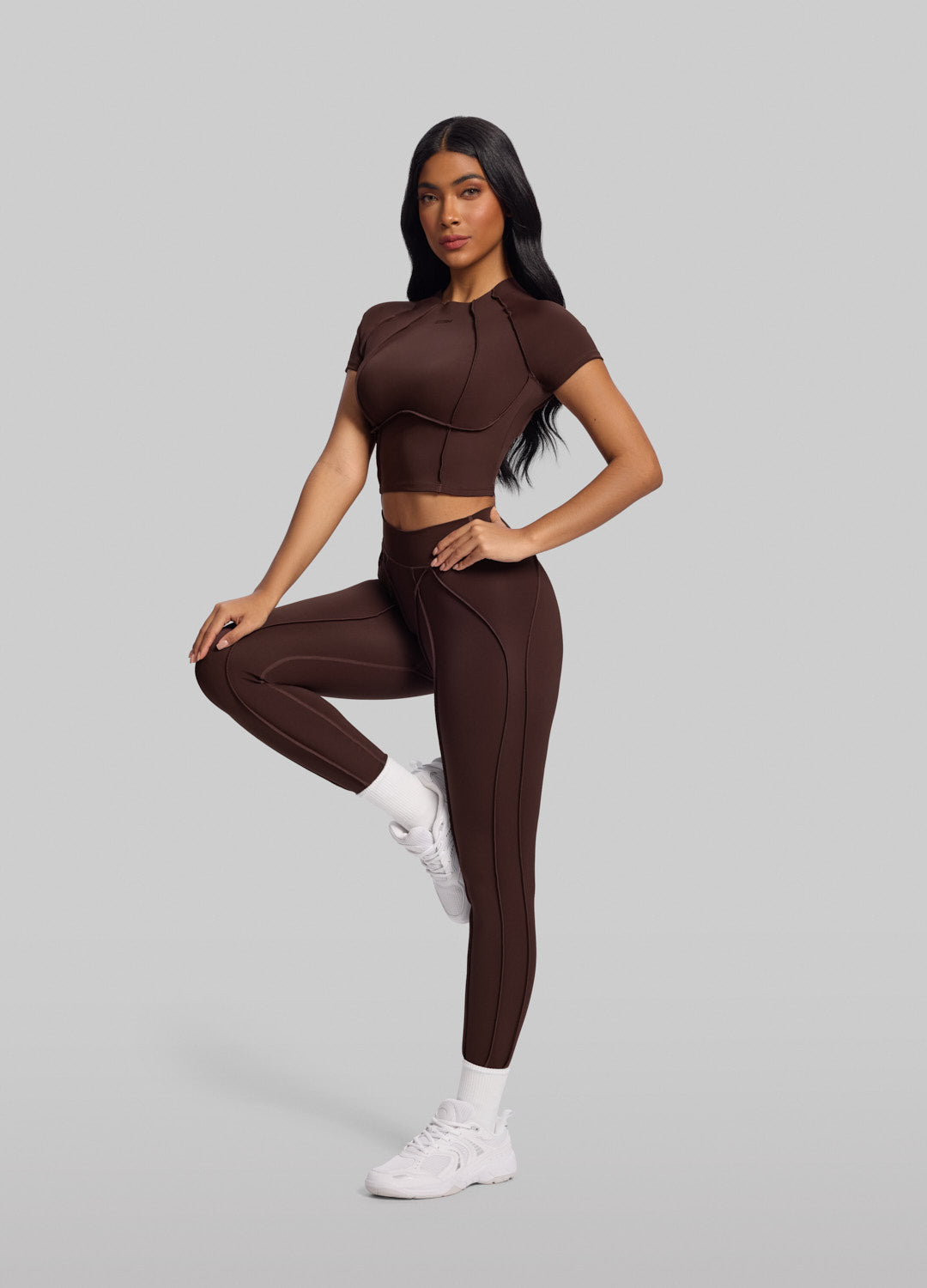 Contour Stitch Leggings - Image 5