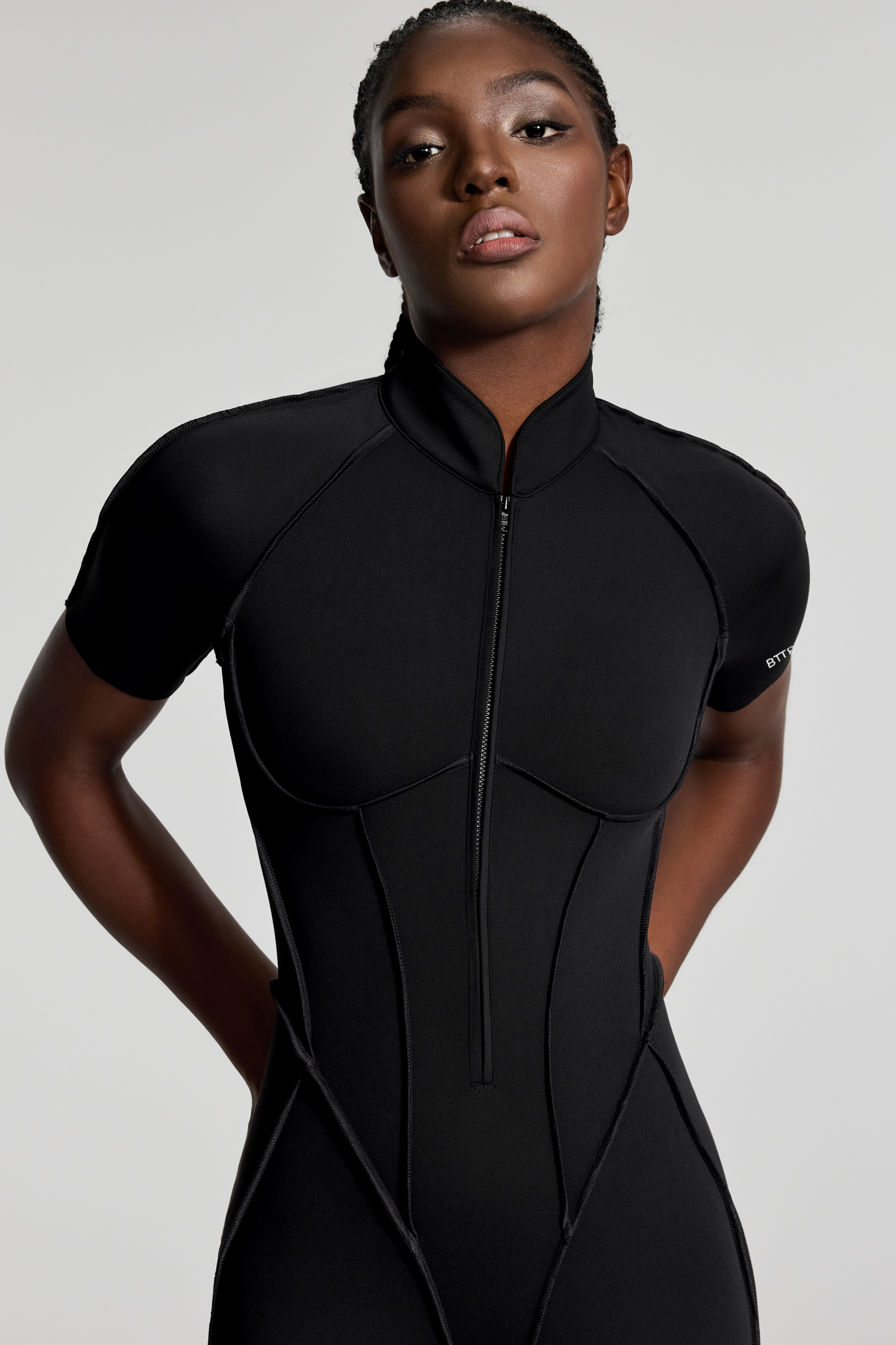 Sleek Shorts Catsuit - Image 4