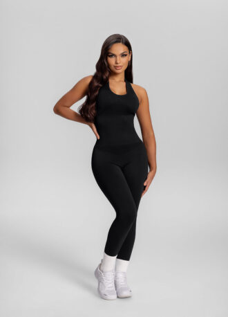 Seamless Halter Tummy-Control Body Shaper Jumpsuit
