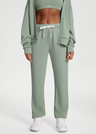 Soft Straight-Leg Sweatpants