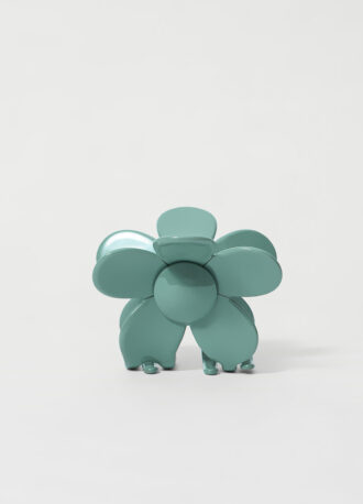 Flower-Shaped Hair Clip