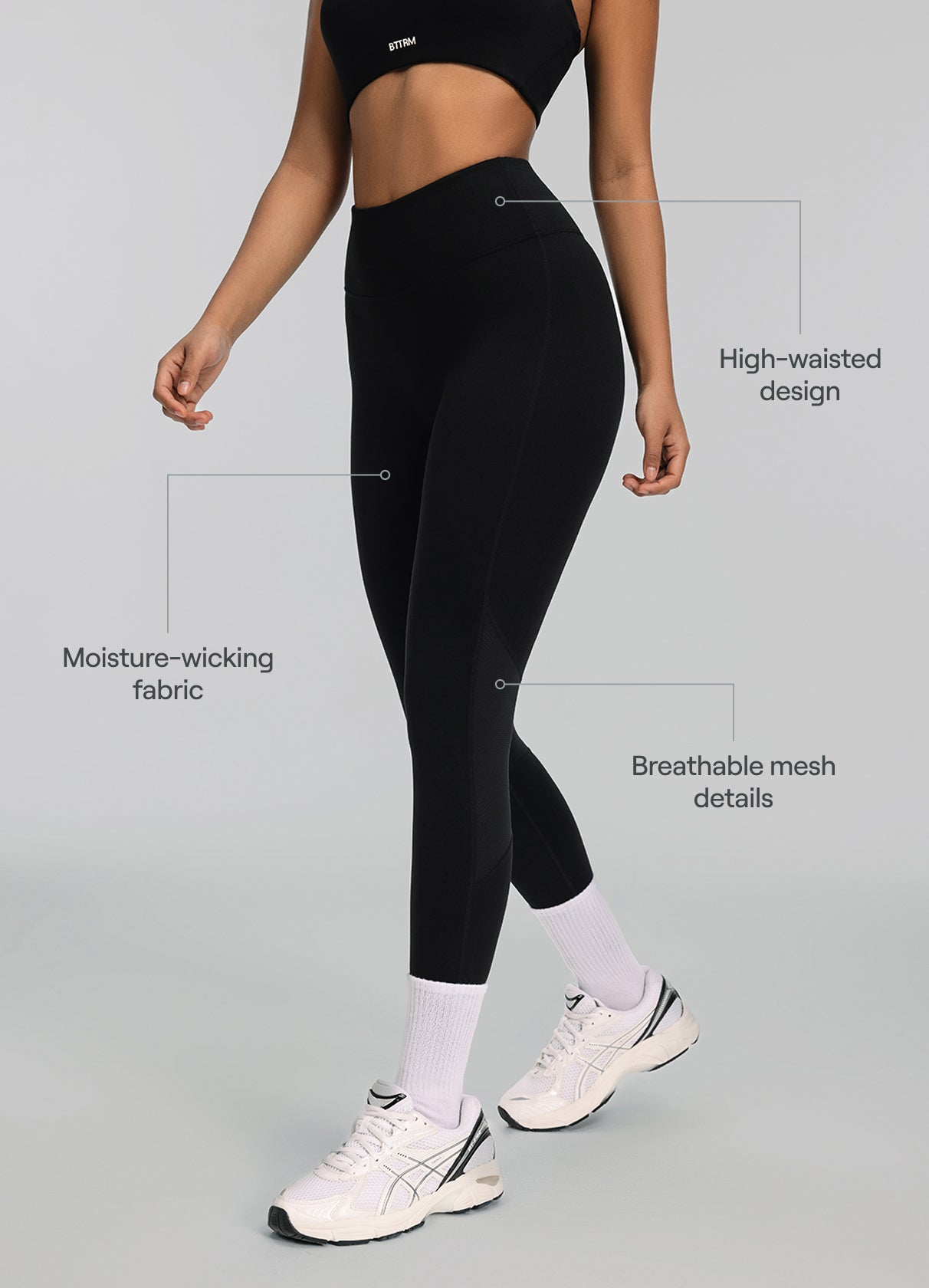 High Impact Mesh Leggings - Image 2