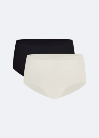 Seamless Mid-Rise Boyshort 2-Pack