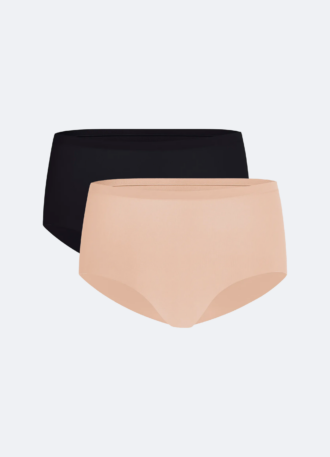 Seamless Mid-Rise Boyshort 2-Pack