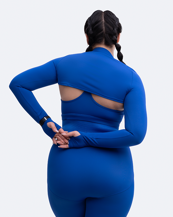 Long Sleeve Crew Neck Shrug - Image 14