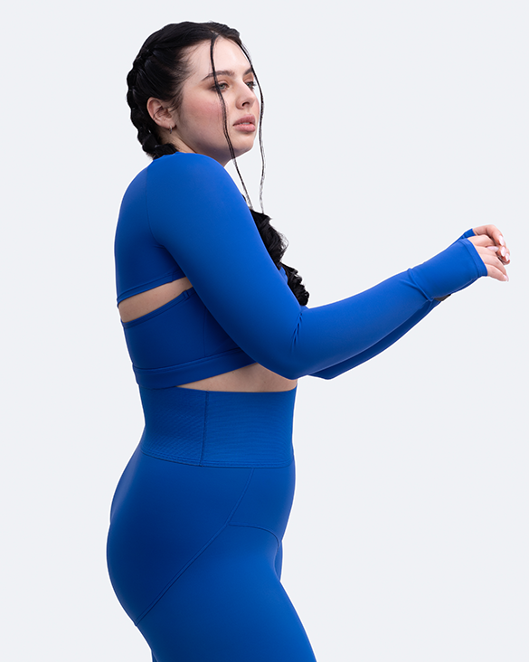 Long Sleeve Crew Neck Shrug - Image 13