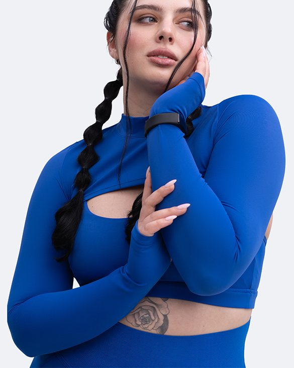 Long Sleeve Crew Neck Shrug - Image 15